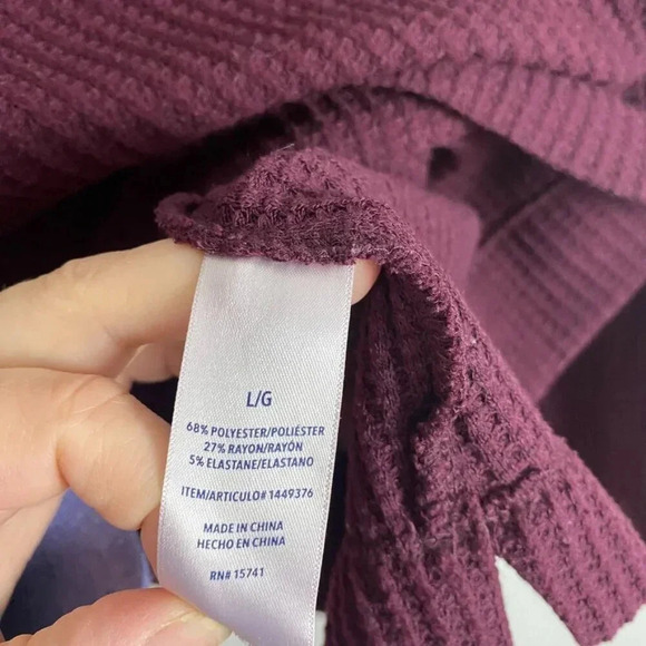 Splendid Waffle Knit Boxy Top - Picture 7 of 9